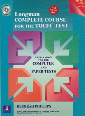 LONGMAN COMPLETE COURSE FOR THE TOEFL TEST+CD(وزیری/رهنما)