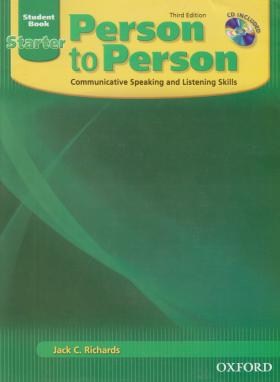 PERSON TO PERSON STARTER+CD EDI 3(سپاهان)