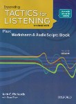 کتاب EXPANDING TACTICS FOR LISTENING+CD  EDI 3 (سپاهان)