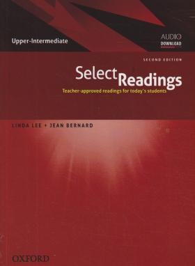 SELECT READING UPPER INTERMEDIATE+CD EDI 2(رهنما/بدون عکس رو جلد)*