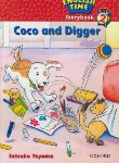 کتاب READER ENGLISH TIME 2 "COCO AND DIGGER(آکسفورد)