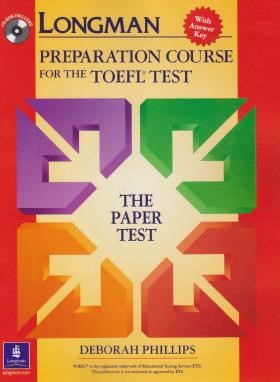 LONGMAN PREPARATION COURSE FOR THE TOEFL TEST PBT(قرمز/رحلی/جنگل)