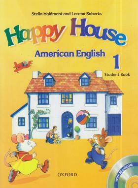 HAPPY HOUSE AMERICAN ENGLISH 1+CD SB+WB (رهنما)
