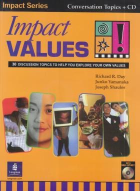 IMPACT VALUES+CD (رحلی/لانگمن)