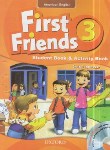 کتاب FIRST FRIENDS AMERICAN ENGLISH 3+CD (رحلی/رهنما)