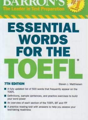 ESSENTIAL WORDS FOR THE TOEFL EDI 7 (جنگل)