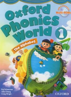 OXFORD PHONICS WORLD 1+CD  SB+WB (رحلی/رهنما)