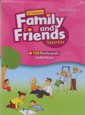 فلش کارت FAMILY AND FRIENDS STARTER  EDI 2 (رهنما)