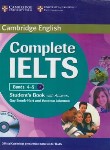 کتاب CAMBRIDGE COMPLETE IELTS B1 BANDS 4-5+CD  SB+WB (رحلی/جنگل)
