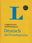 کتاب GROBWORTERBUCH DEUTSCH ALS FREMDSPRACHE LANGENSCHEIDT (زبانکده)