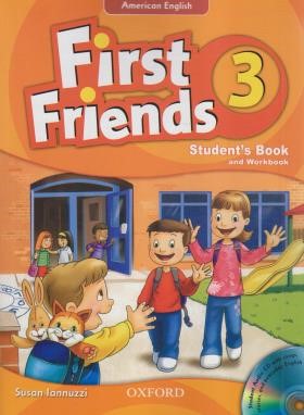 FIRST FRIENDS AMERICAN ENGLISH 3+CD (تک جلدی/رحلی/فروزش)