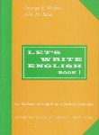 کتاب LETS WRITE ENGLISH 1  WISHON (رهنما)