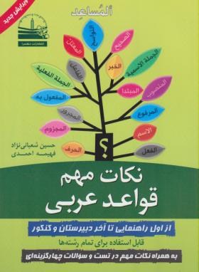 عربی(المساعد/نکات مهم قواعدعربی/شعبانی نژاد/دهسرا)