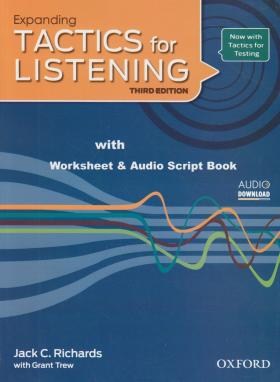 EXPANDING TACTICS FOR LISTENING+CD  EDI 3 (رهنما)