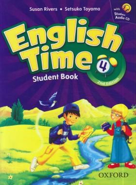 ENGLISH TIME 4+CD SB+WB EDI 2 (رحلی/رهنما)