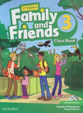 FAMILY AND FRIENDS 3+CD SB+WB EDI 2 (رحلی/رهنما)