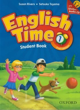 ENGLISH TIME 1+CD  SB+WB  EDI 2 (رحلی/سپاهان)
