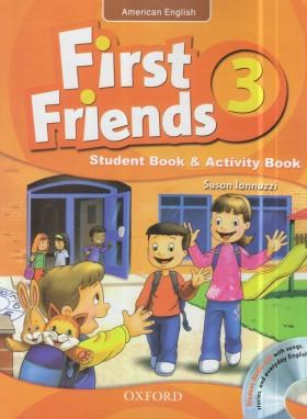 FIRST FRIENDS AMERICAN ENGLISH 3+CD (رحلی/رهنما)