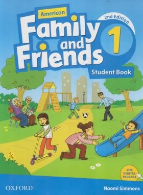 FAMILY AND FRIENDS 1 AMERICAN+CD SB+WB EDI2 (جنگل)