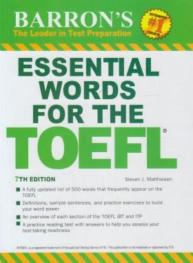 ESSENTIAL WORDS FOR THE TOEFL EDI 7 (رهنما)