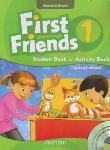 کتاب FIRST FRIENDS AMERICAN ENGLISH 1+CD (مشترک/رحلی/سپاهان)