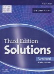 کتاب SOLUTIONS ADVANCED SB+WB EDI 3 (رحلی/رهنما)