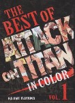 کتاب THE BEST OF ATTACK ON TITAN IN COLOR 1 COMIC (وارش)