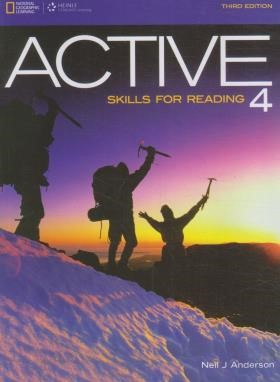 ACTIVE SKILLS FOR READING 4+CD  EDI 3 (فروزش)